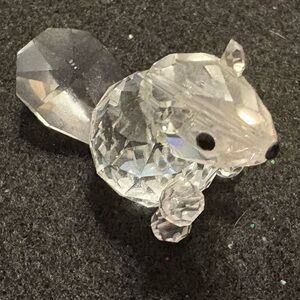Vintage 1980’s Swarovski Crystal Beaver